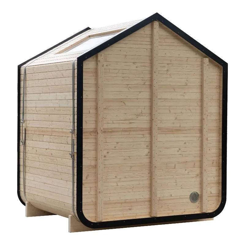 Customized Solid Wooden Home Sauna 4 Person Outdoor Sauna Indoor Suit Buiten Dome Cabin Exterior Zelt De Madera