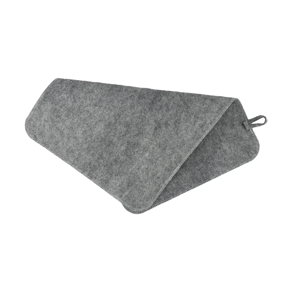 Infrared Sauna Mat Felt Sauna Mat High Absorbency Insulation Support Lightweight Design Versatile Use Bathroom Accessory