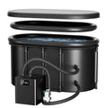 1/3 HP Ice Bath Chiller & Cold Plunge Tub Kit, External Filter & Pump, 148Gal XXL, Custom