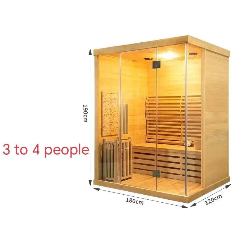 Household Single Sauna Box, Double Steam Room Steam Sweat Fitness Commercial Can Be Customized