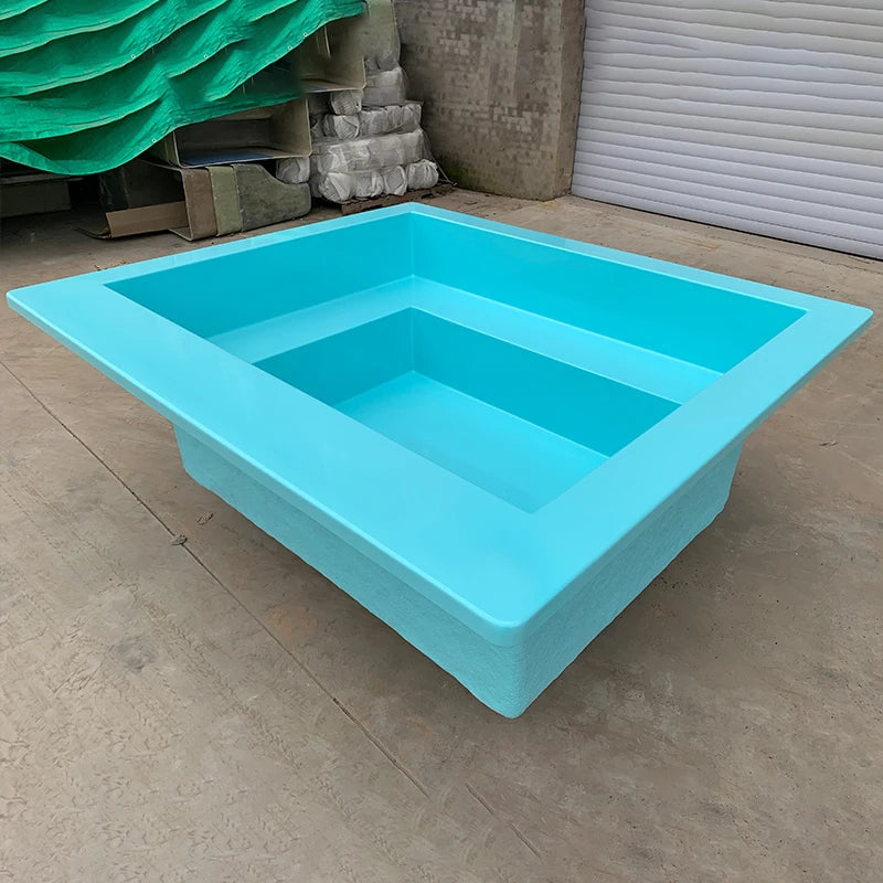 Outdoor Oval Overground Round Square Plunge Pool Small Luxury Fiberglass Above Ground Swimming Pool for Hotel