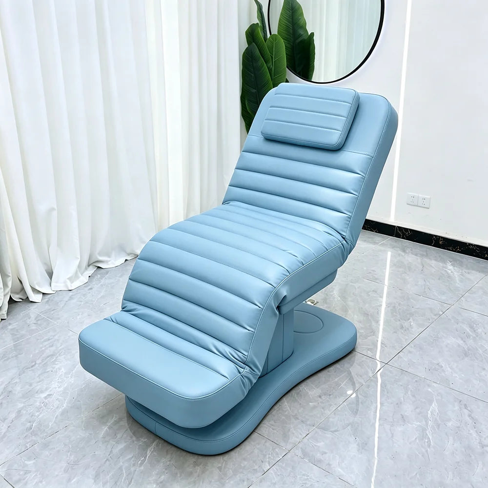 XinSheng Electric Folding Facial SPA Bed Hydrotherapy Massage Table Salon Eyelash Chair Adjustable Beauty Care Shop Furniture