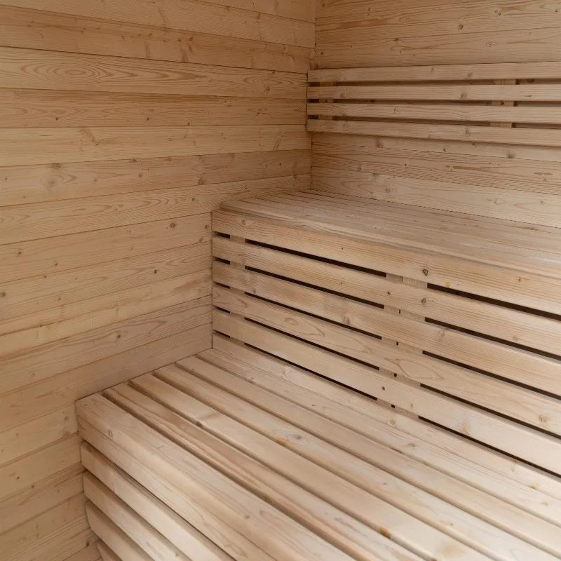 Customized Solid Wooden Home Sauna 4 Person Outdoor Sauna Indoor Suit Buiten Dome Cabin Exterior Zelt De Madera