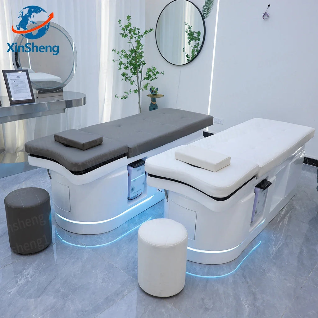 Massage Table Massage Bed Shampoo Beds Head SPA Salon Furniture Hair Washing Equipment Beauty Care Bed Sofa Cushion