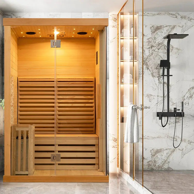 Household Single Sauna Box, Double Steam Room Steam Sweat Fitness Commercial Can Be Customized