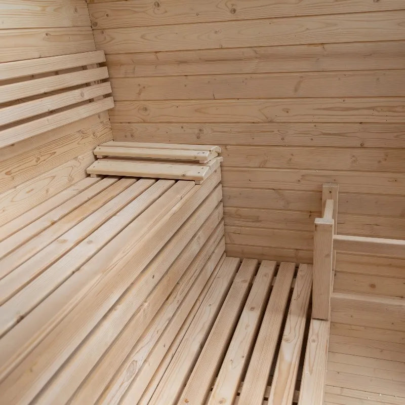 Customized Solid Wooden Home Sauna 4 Person Outdoor Sauna Indoor Suit Buiten Dome Cabin Exterior Zelt De Madera
