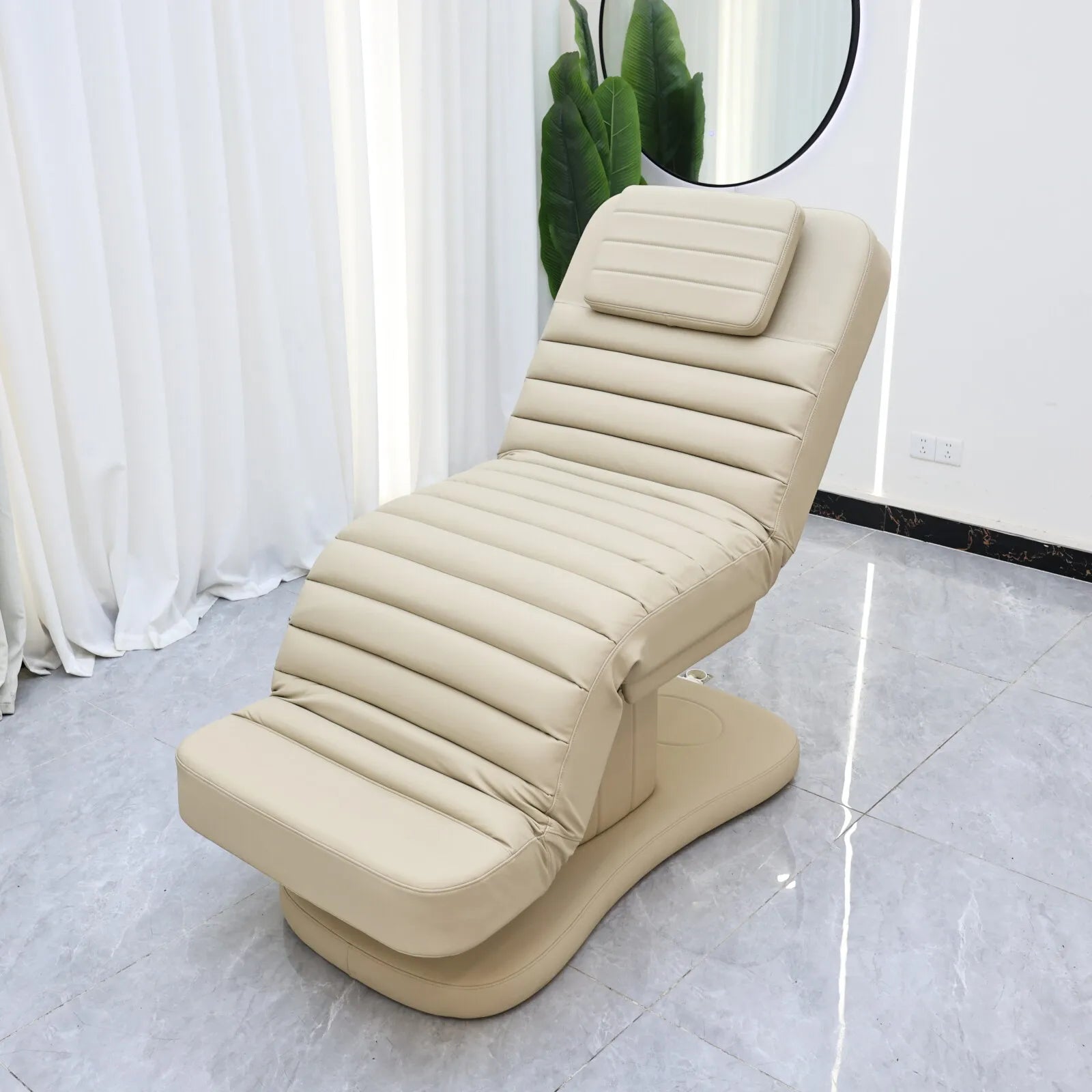 XinSheng Electric Folding Facial SPA Bed Hydrotherapy Massage Table Salon Eyelash Chair Adjustable Beauty Care Shop Furniture