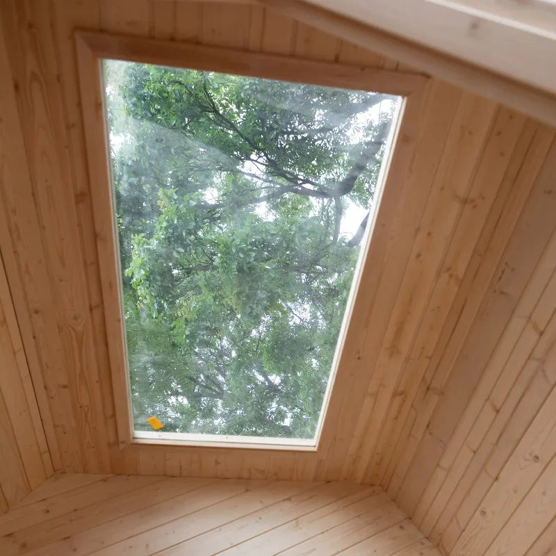 Customized Solid Wooden Home Sauna 4 Person Outdoor Sauna Indoor Suit Buiten Dome Cabin Exterior Zelt De Madera