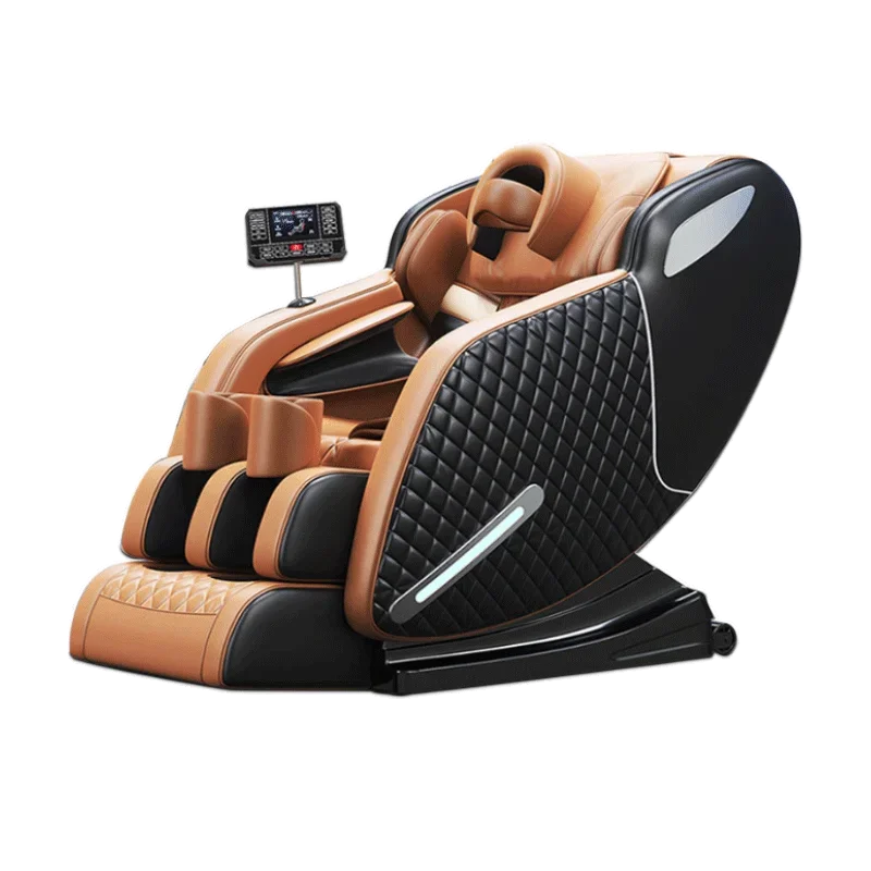 Home 4D Heating Massage Chairs Multifunctional Full Body Air Bag Wrapped Zero Gravity 3D Massage Office Sofa