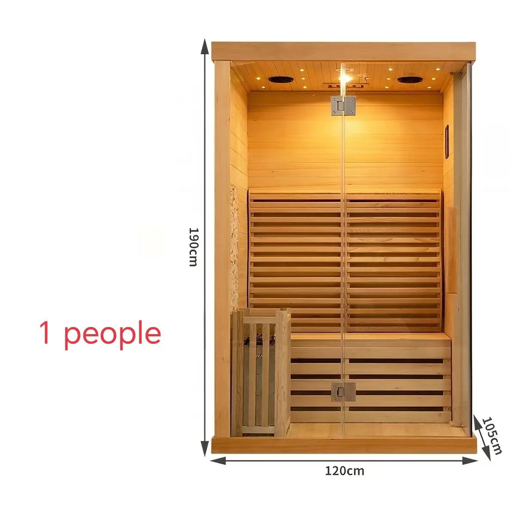 Household Single Sauna Box, Double Steam Room Steam Sweat Fitness Commercial Can Be Customized
