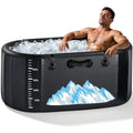 Large 248 Gallon Inflatable Ice Bath Tub, Built-in Water Level Mark Cold Plunge for Athletes, Custom
