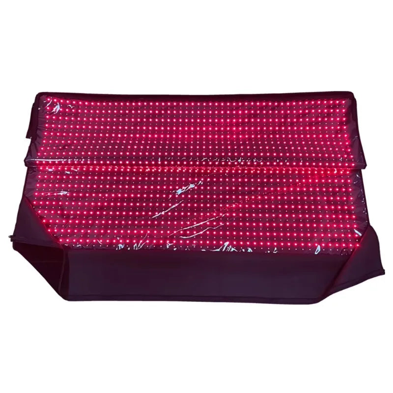 Full Body Relax 660nm 850nm 6Feet Red Light Therapy Blanket Men Women Home  Use LED Far Infrared Light Sauna Sleeping Bag