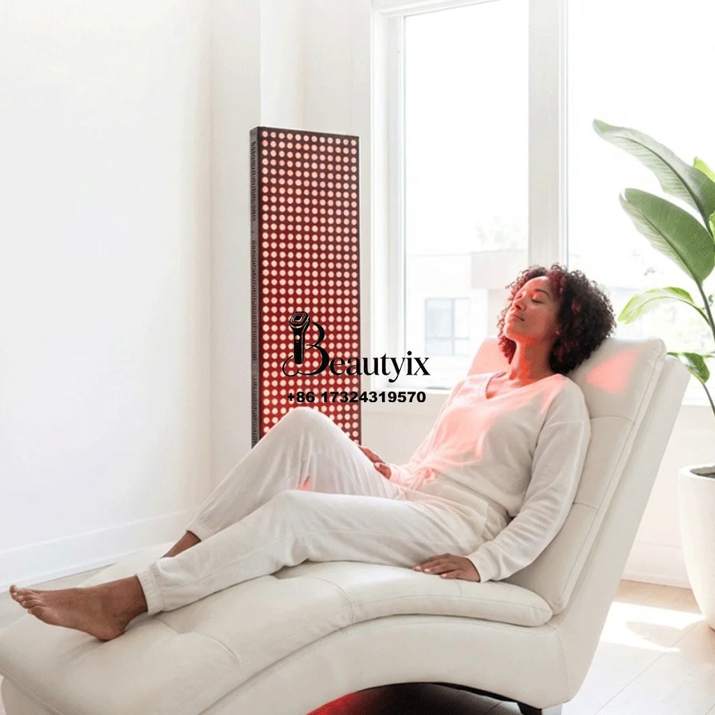 3000W Dual-Chip 660nm Red/850nm NIR Red Light Therapy Panel No Flicker Low EMF Anti-Aging Skin Care Pain Relief Home Device