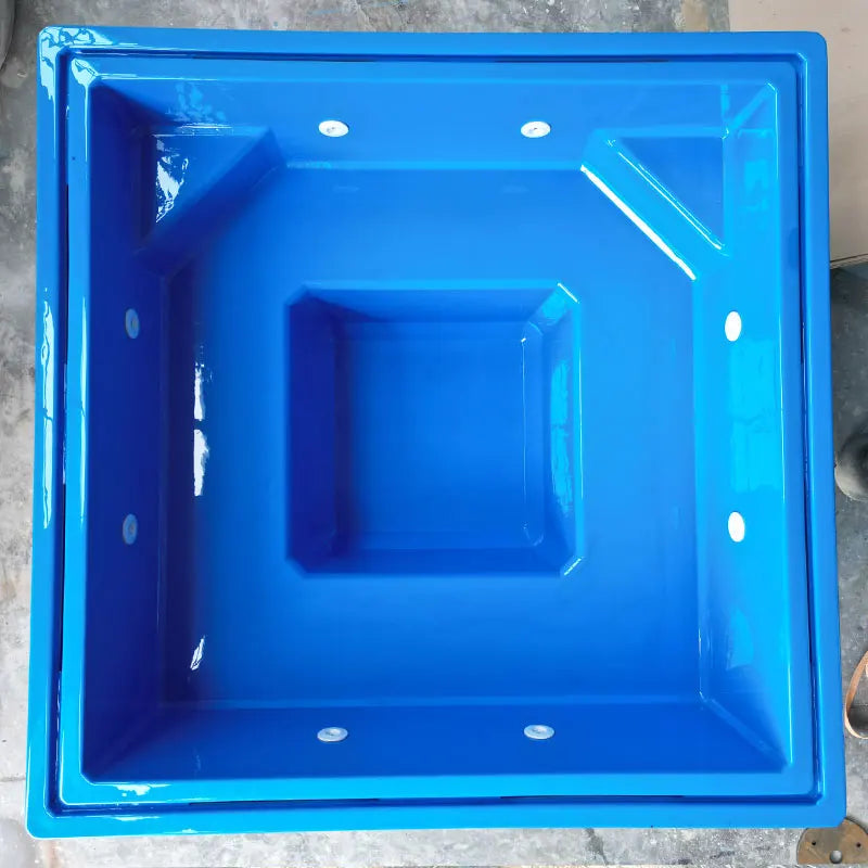 Luxury Indoor Resort Custom 2m Fiberglass Cold Plunge Pool Hot Tub Outdoor Mosaic Tiles 10ft Inground Swimming Spa Pool