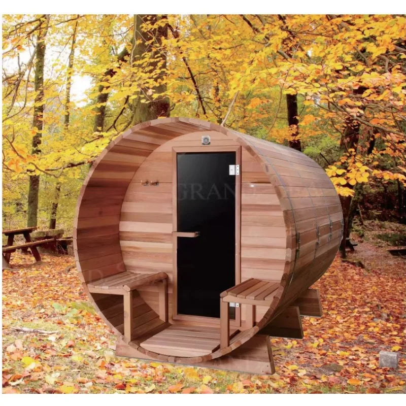 Customization Modern Dry Wet Steam Shower Room Outdoor Sauna Cabin Combos Steam Shower Full Spectrum Far Infrared Sauna Bath Woo