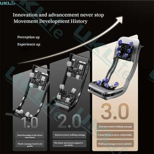 6D Massage Chair Zero Gravity SL Track Body Recliner with Heat AI Voice Control Thai Stretch for Home Office Use
