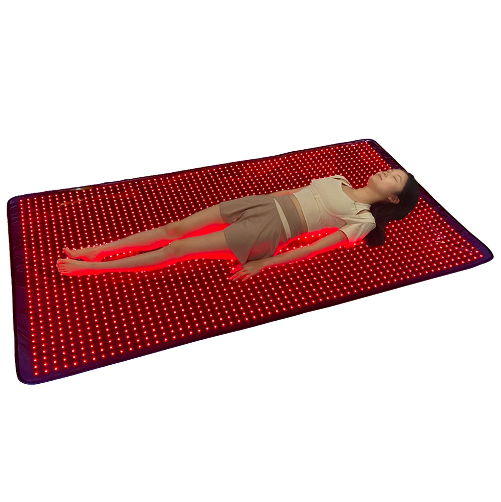 New High Power 660nm 850nm Whole Body Infrared Light Therapy Sauna Blanket Pad for Pain Relief Photodynamic Therapy Mat