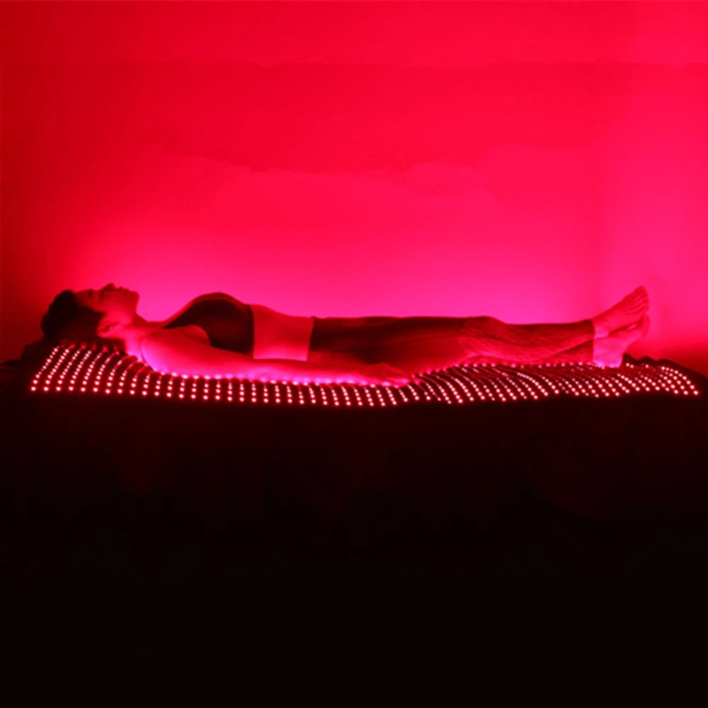 New High Power 660nm 850nm Whole Body Infrared Light Therapy Sauna Blanket Pad for Pain Relief Photodynamic Therapy Mat
