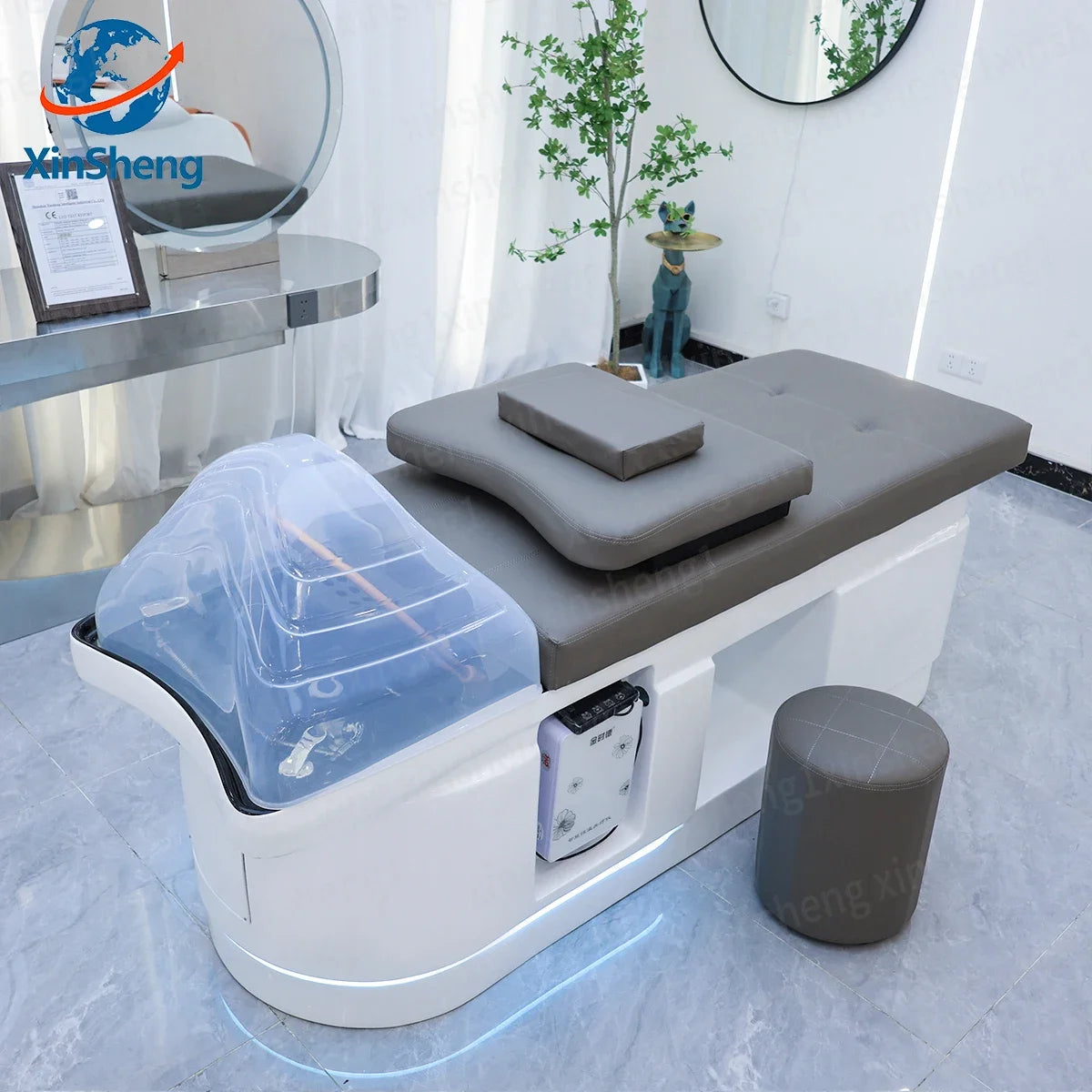 Massage Table Massage Bed Shampoo Beds Head SPA Salon Furniture Hair Washing Equipment Beauty Care Bed Sofa Cushion