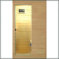 1 Person Far Infrared Sauna Low EMF Mini Indoor Wood Sauna Compact Home Spa Bluetooth LED Light 120V 950W