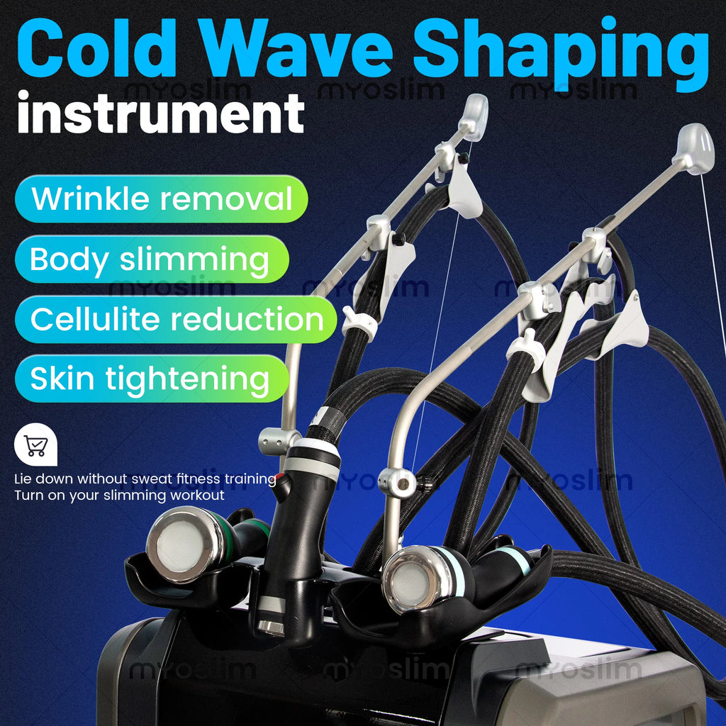 High-End Professional 3-in-1 Body Contouring Machine With Cold Waves Beauty Equipment For Firming and Lifting the Skin