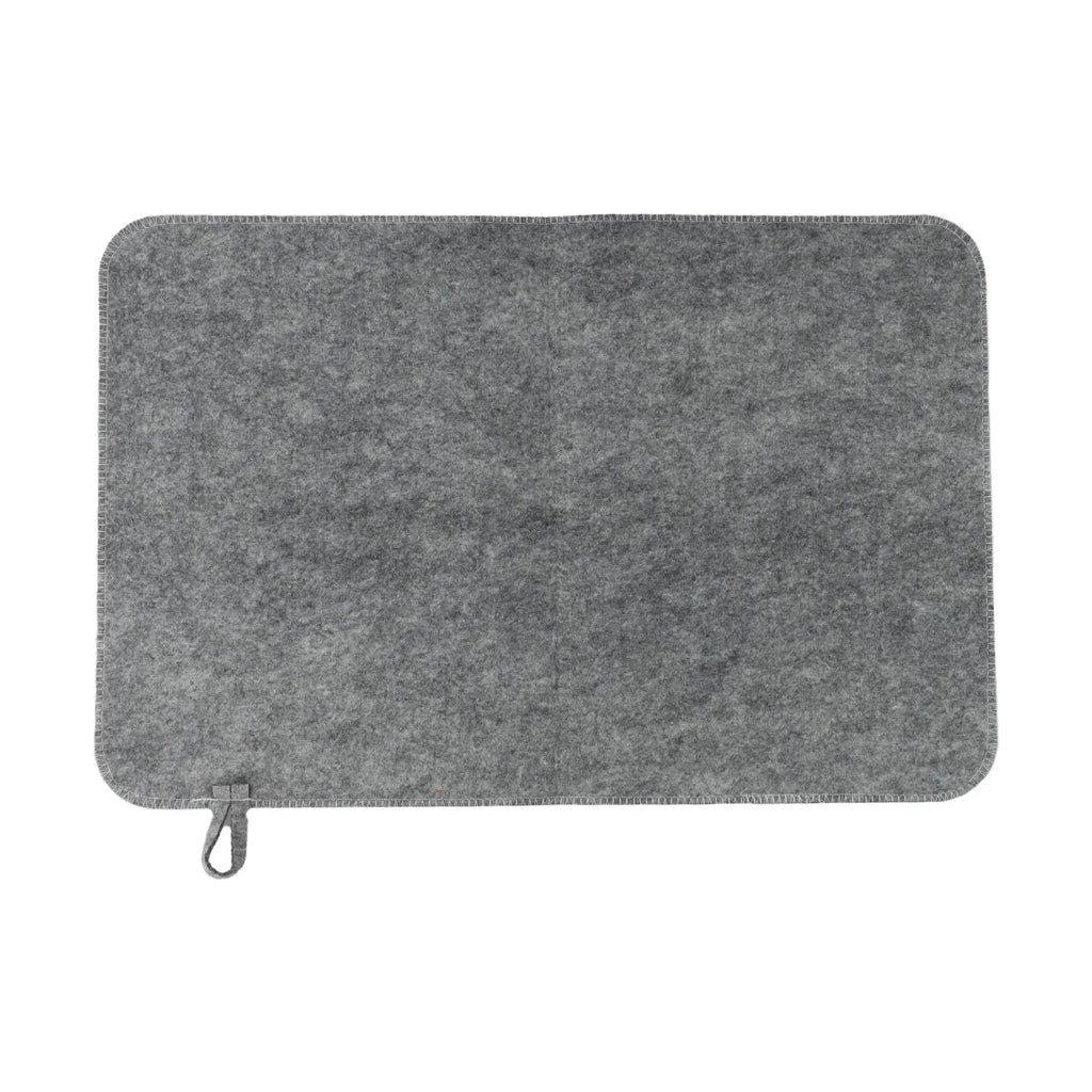 Infrared Sauna Mat Felt Sauna Mat High Absorbency Insulation Support Lightweight Design Versatile Use Bathroom Accessory